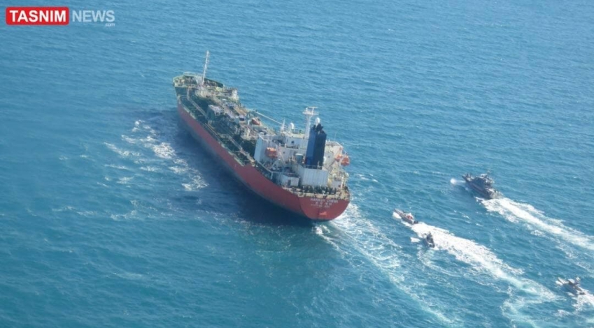IRGC Navy seizes South Korean-flagged tanker bound for UAE