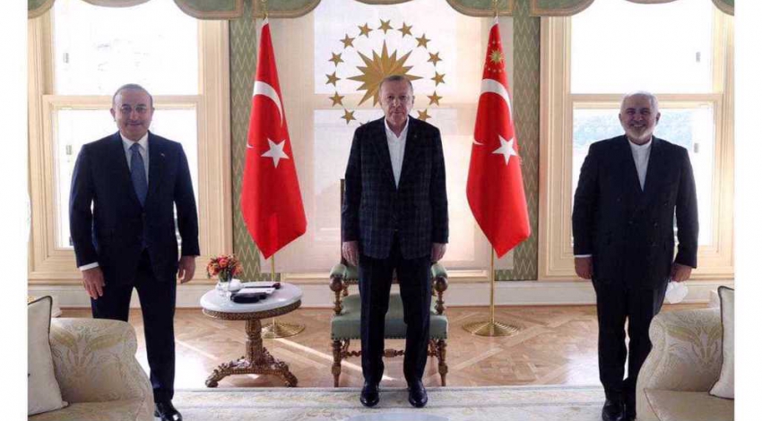 Iranian FM, Turkish Leader discuss 6-party regional coop format