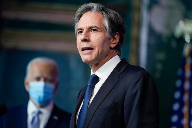 US Sec. Blinken discusses Iran deal with UK, French, German ministers