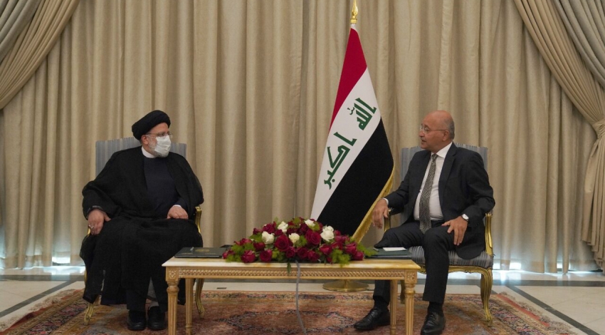 Iranian Judiciary Chief holds talks with Iraqi president
