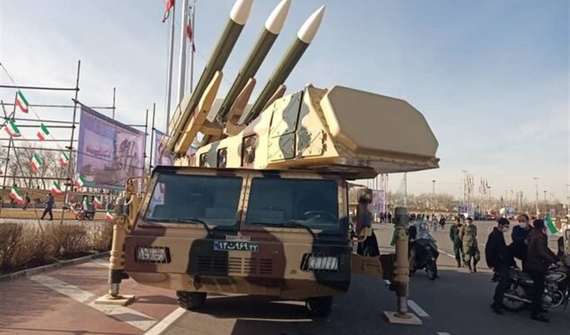 Iranian missile system used in downing US drone on display in Tehran