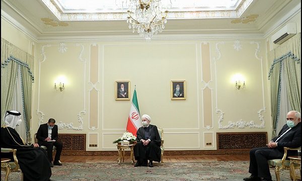 Iran welcomes talks with Persian Gulf littoral countries on bilateral, regional issues: Rouhani to Qatari FM
