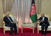 Zarif, Ghani discuss peace process in Afghanistan