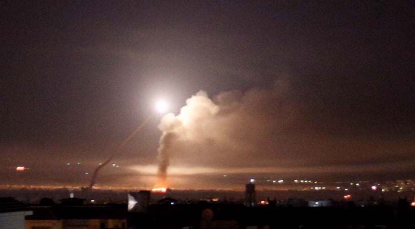 Israel attacks Damascus after reporting Syria missile raid near Dimona; most projectiles intercepted