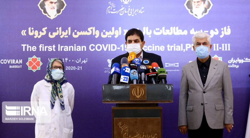 Iran begins coronavirus vaccine mass production