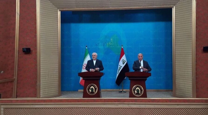Iran looks forward to bigger role for Iraq in Mideast: Zarif in Baghdad