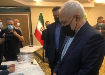 FM Zarif casts vote for Iran presidential elections in Antalya