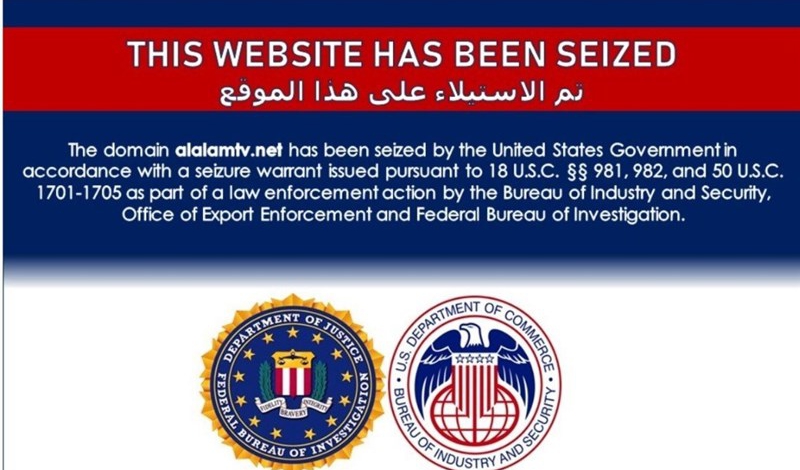 US govt. seizes Iranian-linked websites