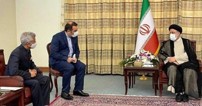 Indian foreign minister meets Irans President-elect Raisi