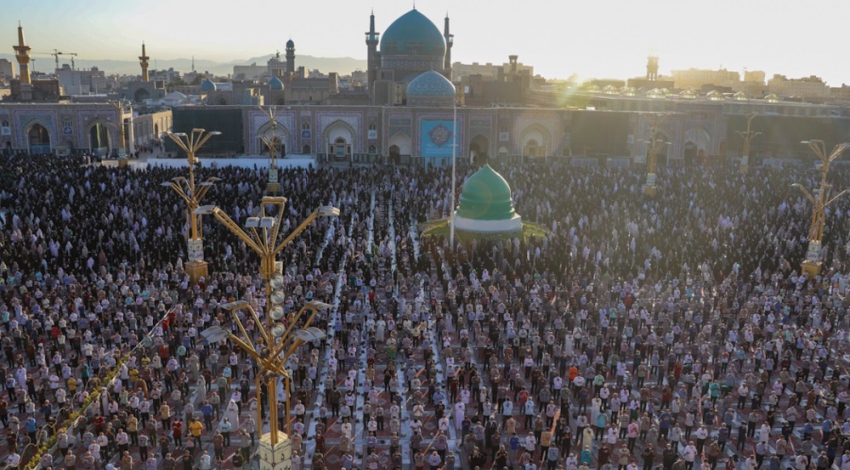 Iranians hold Eid al-Adha prayers under COVID safety protocols