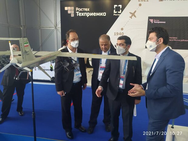 Iranian products showcased at Russia
