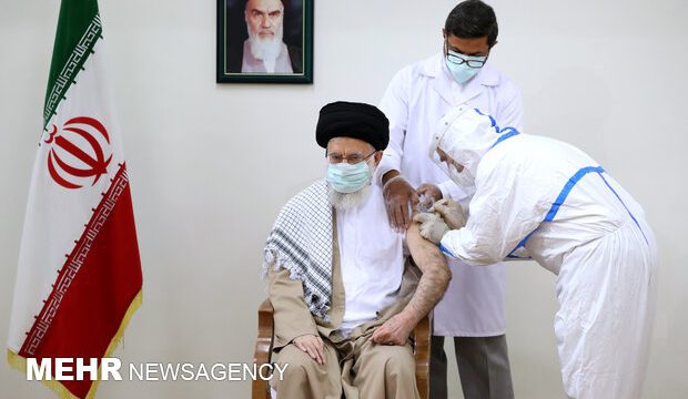 Irans Leader urges vaccine self-reliance, says grievances valid