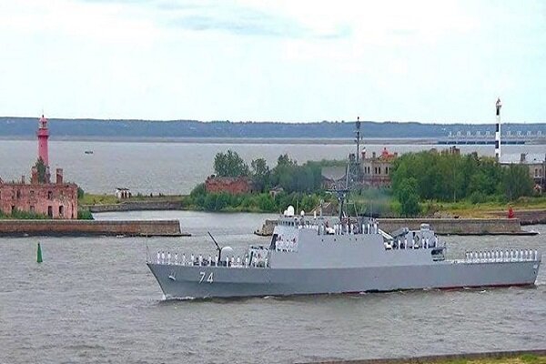 Iranian warships participate in Russia