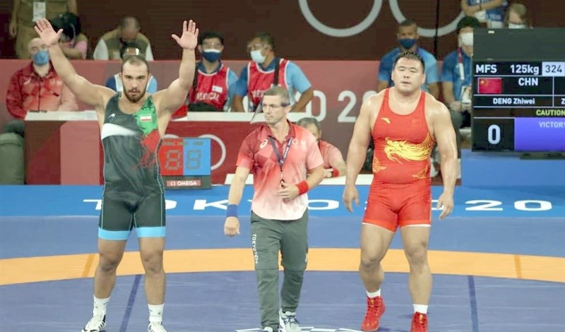 Tokyo 2020: Irans Hossein Zare wins bronze at freestyle wrestling