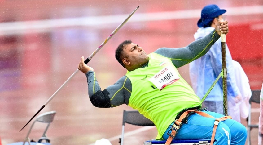 Amiri wins Irans 10th gold at Paralympics 2020