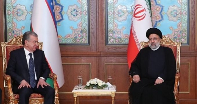 Iran president calls for further economic relations with Uzbekistan