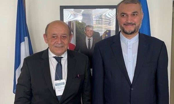 Amir-Abdollahian terms meeting with French FM as constructive