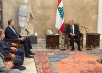 Irans FM, Lebanese president meet in Beirut