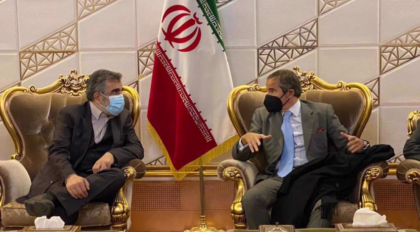 IAEA chief in Tehran for high-level talks ahead of Vienna negotiations