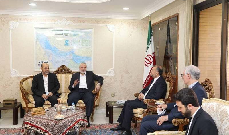 Iran FM, Hamas leader meet in Doha