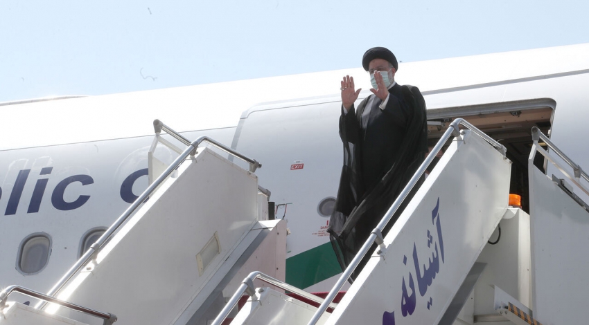 Iran President Raisi left Tehran for Moscow