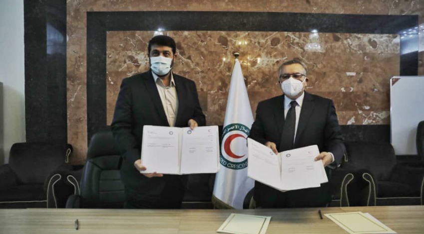 Iran, Iraqi Red Crescent Societies sign MoU