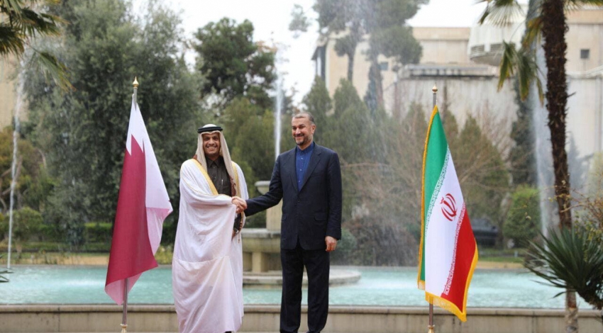Iranian, Qatari FMs meet in Tehran