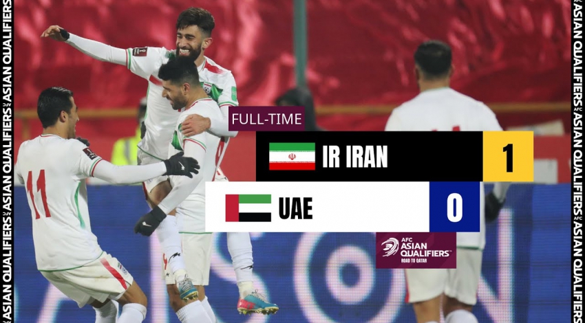 AFC Asian qualifiers: Iran 1-0 UAE