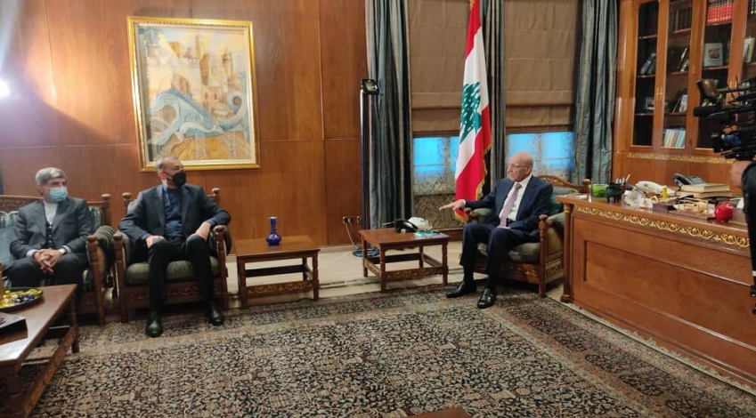 Amirabdollhian meet Lebanese parliament speaker