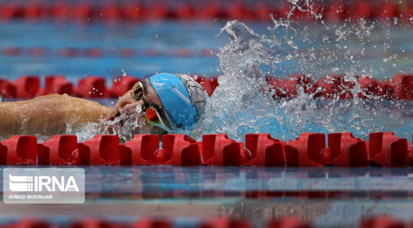 Iranian swimmer comes third in US games, breaks natl 200m record