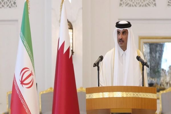 In key visit, Qatari emir arrives in Iran for high-level talks