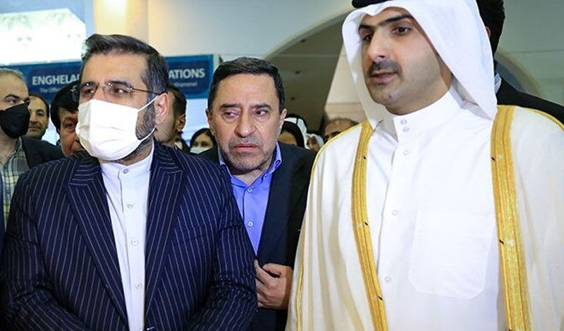 Iran, Qatar culture ministers meet in Tehran book fair