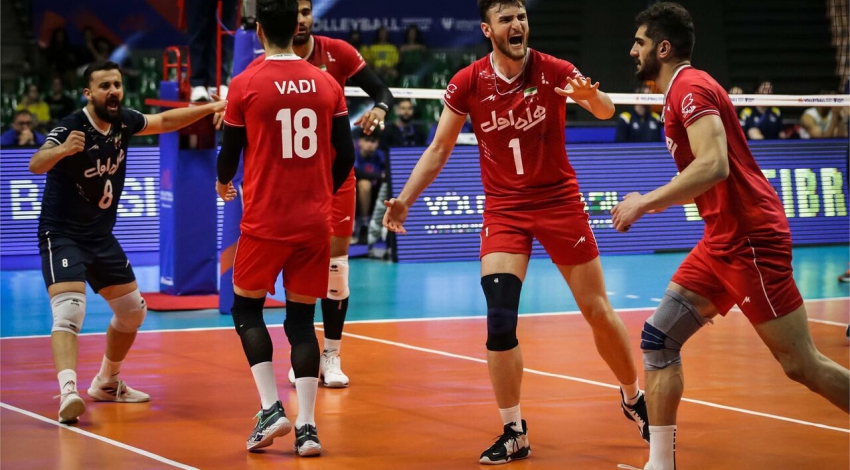 Iran defeats Australia in Brazil VNL 2022