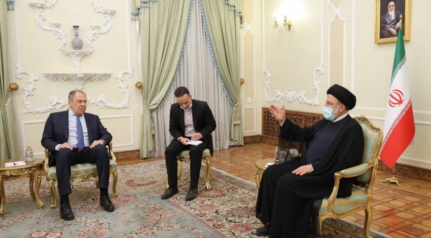 Irans president meets Russian FM in Tehran