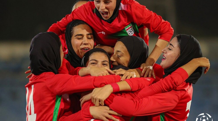Iran defeat Turkmenistan in 2022 CAFA Women