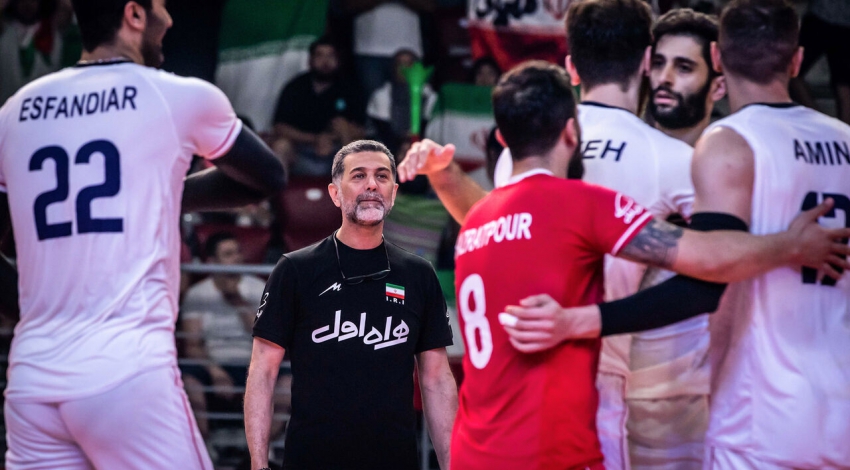 Iran volleyball moves up to 8th in world