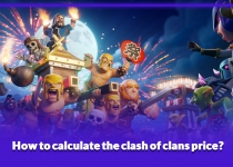 How much is the clash of clans account worth?