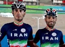 Iranian cyclist wins silver medal in ISG