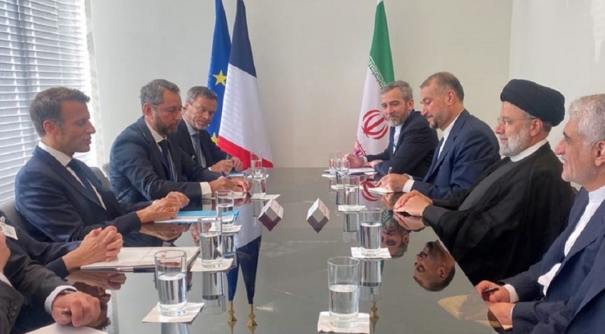 Meeting Macron, Raisi slams Europes unconstructive anti-Iran approach at IAEA