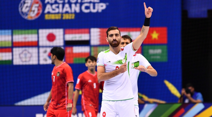AFC Futsal Asian Cup: Iran 5-0 Indonesia