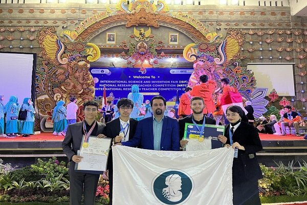 Iranian students shine at scientific event in Indonesia