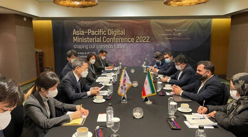 Tehran, Seoul stress boosting cooperation in ICT