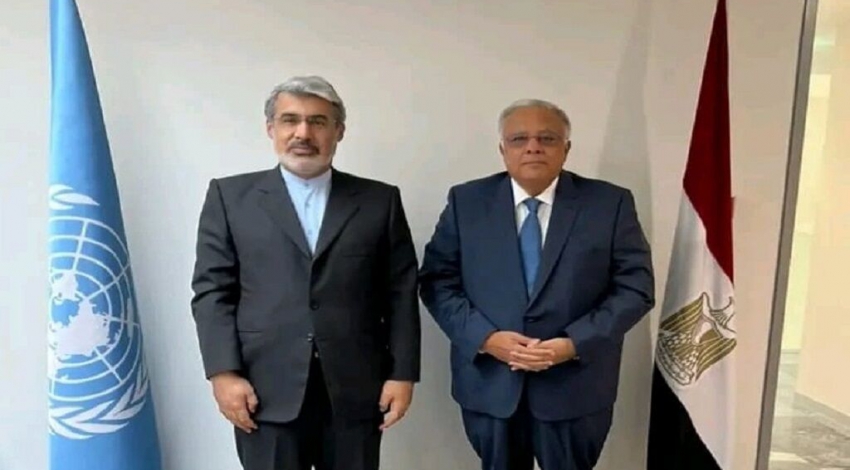 Iran, Egypt review issues of mutual interest