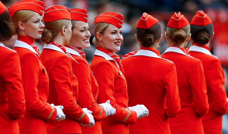 Which country is the most attractive hospitality uniform?