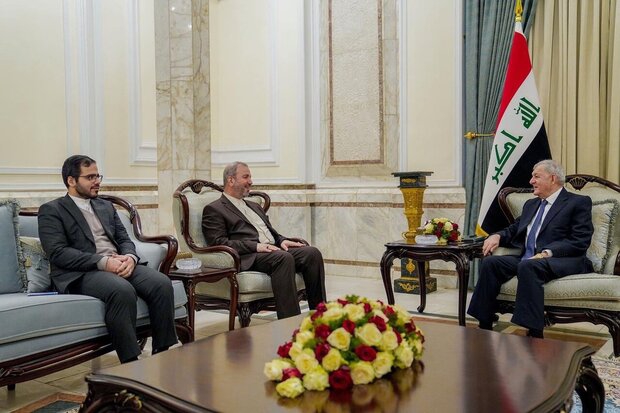 Iranian envoy meets with Iraqi president in Baghdad