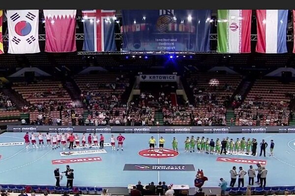 Iran loses to Poland at Katowice quadrilateral Handball games
