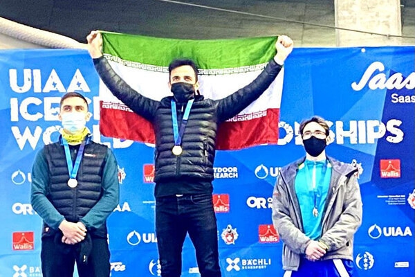Irans Beheshti takes silver at UIAA Ice Climbing World Cup