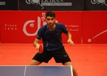 Genius Iranian player shines in table tennis contests in Qatar