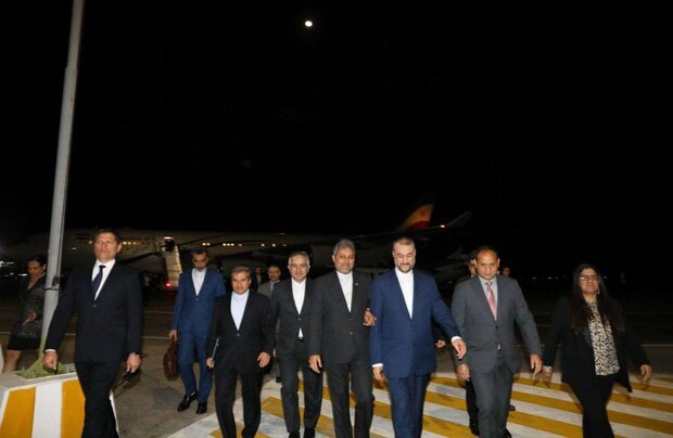 Iranian foreign minister arrives in Venezuelan capital