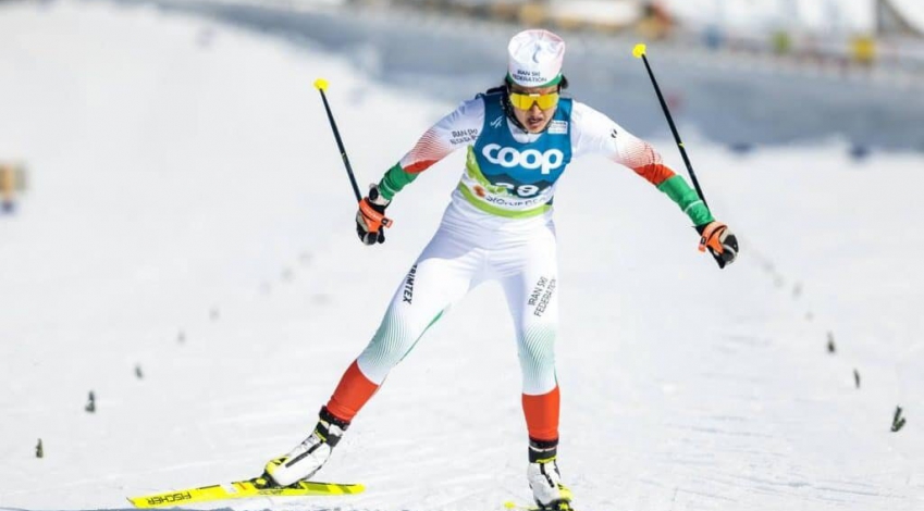 Iranian woman skier Beyrami makes history at World Championships